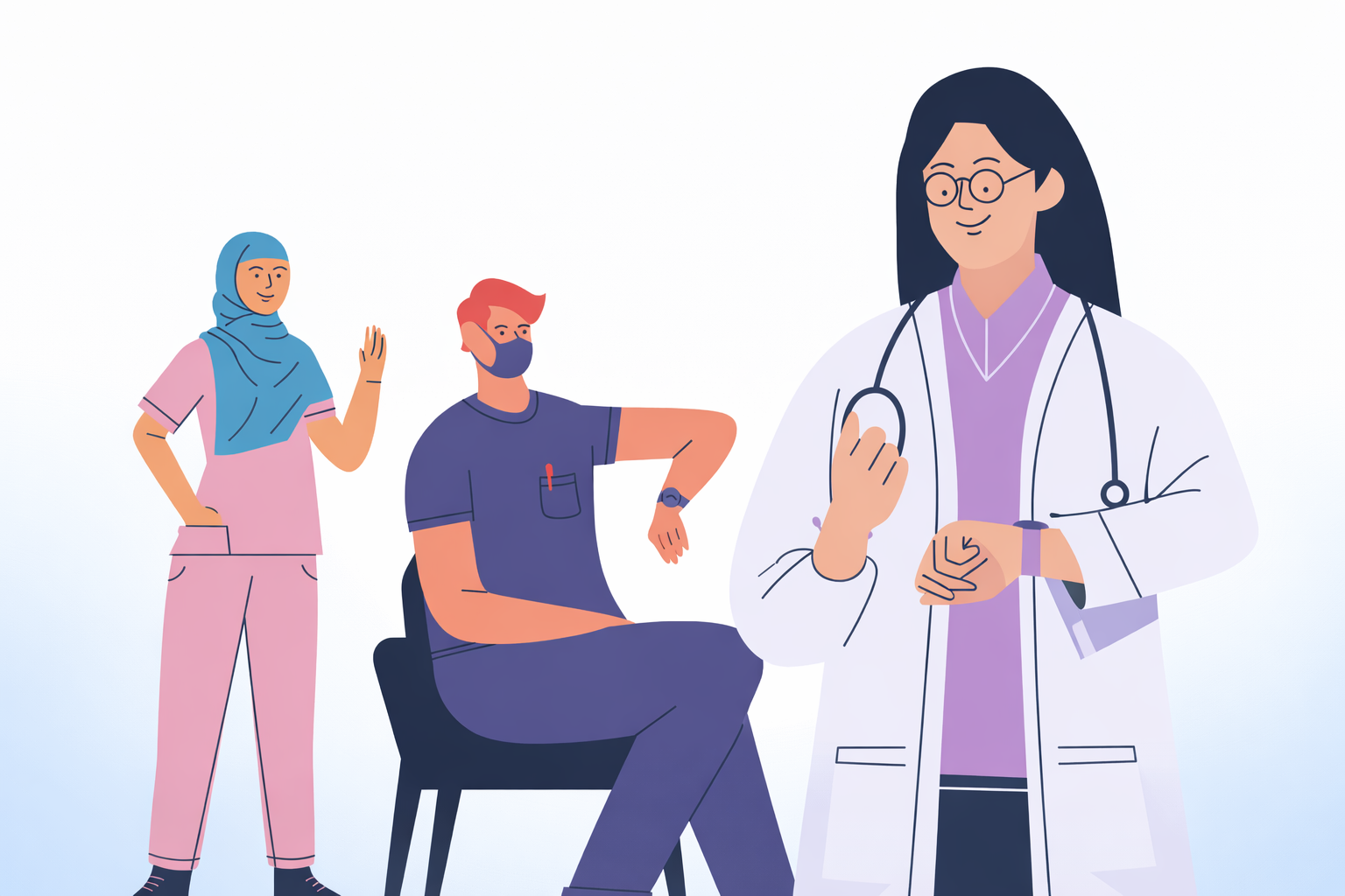 Healthcare Locum Illustration