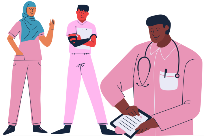 Healthcare Locum Illustration